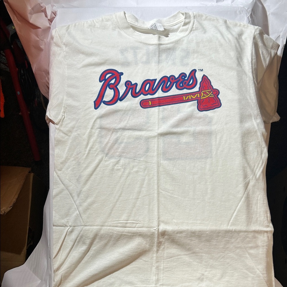 Atlanta Braves - John Smoltz #29 - White T-Shirt